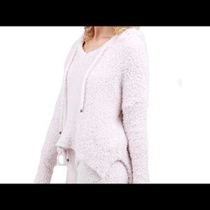 Women's POL Fuzzy and Soft Pullover Hoodie